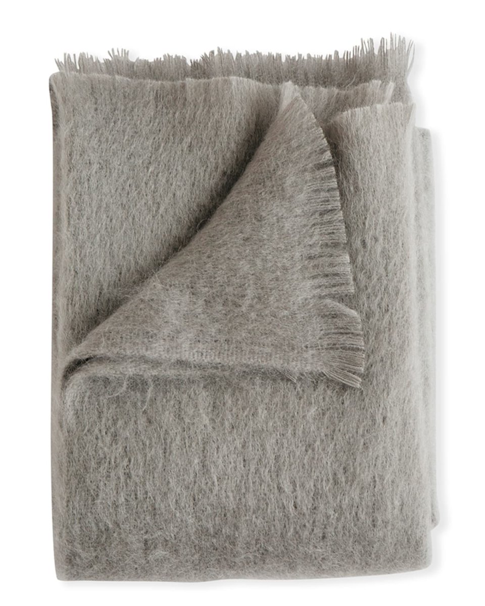 Mohair Throw Blanket